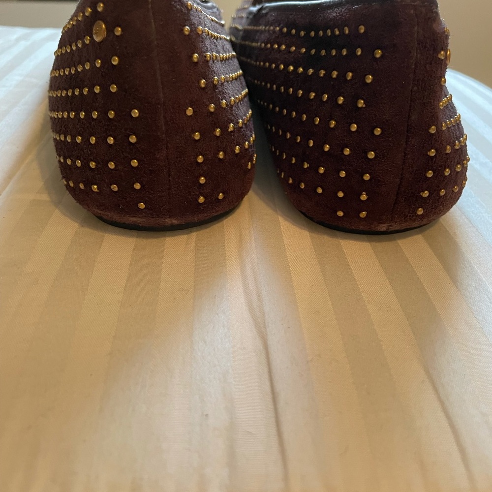 UGG Australia Women’s Alloway Brown Studded Flats - Size 11 - Picture 12 of 13
